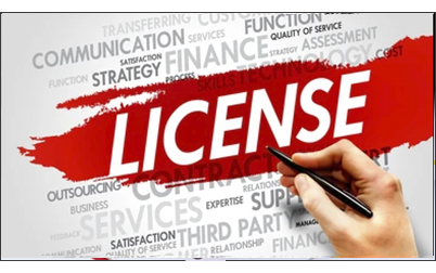 license